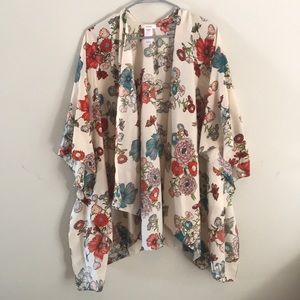 Floral kimono